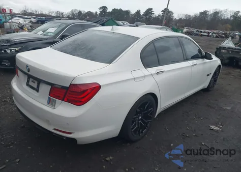 2010 BMW 750Li xDrive from USA, damaged, VIN WBAKC8C59AC430791